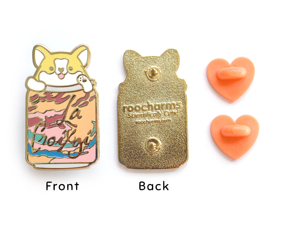 La Croixgi Enamel Pin