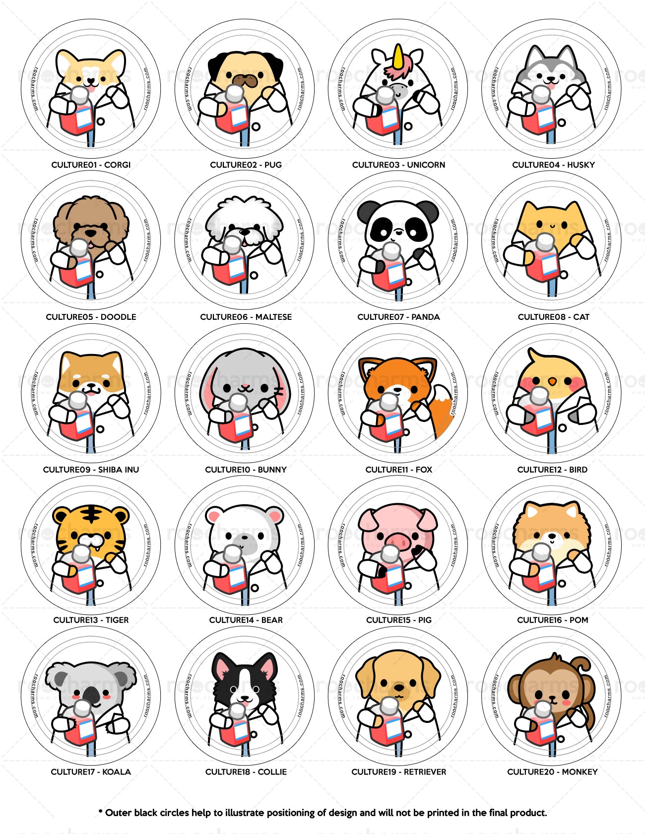Cell Culture Badge Reel