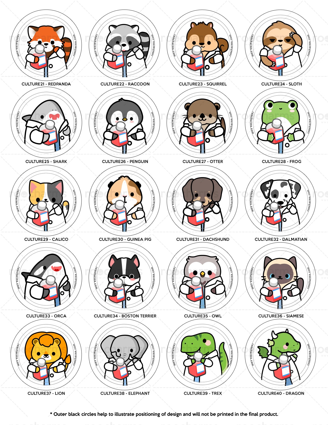 Cell Culture Badge Reel