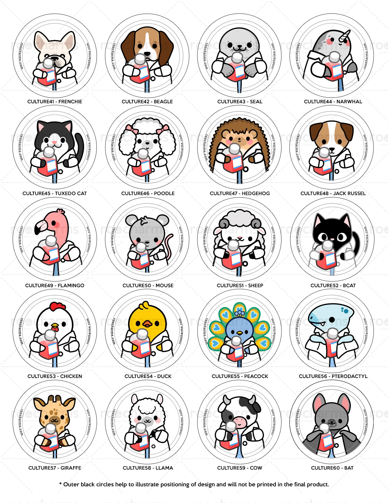 Cell Culture Badge Reel