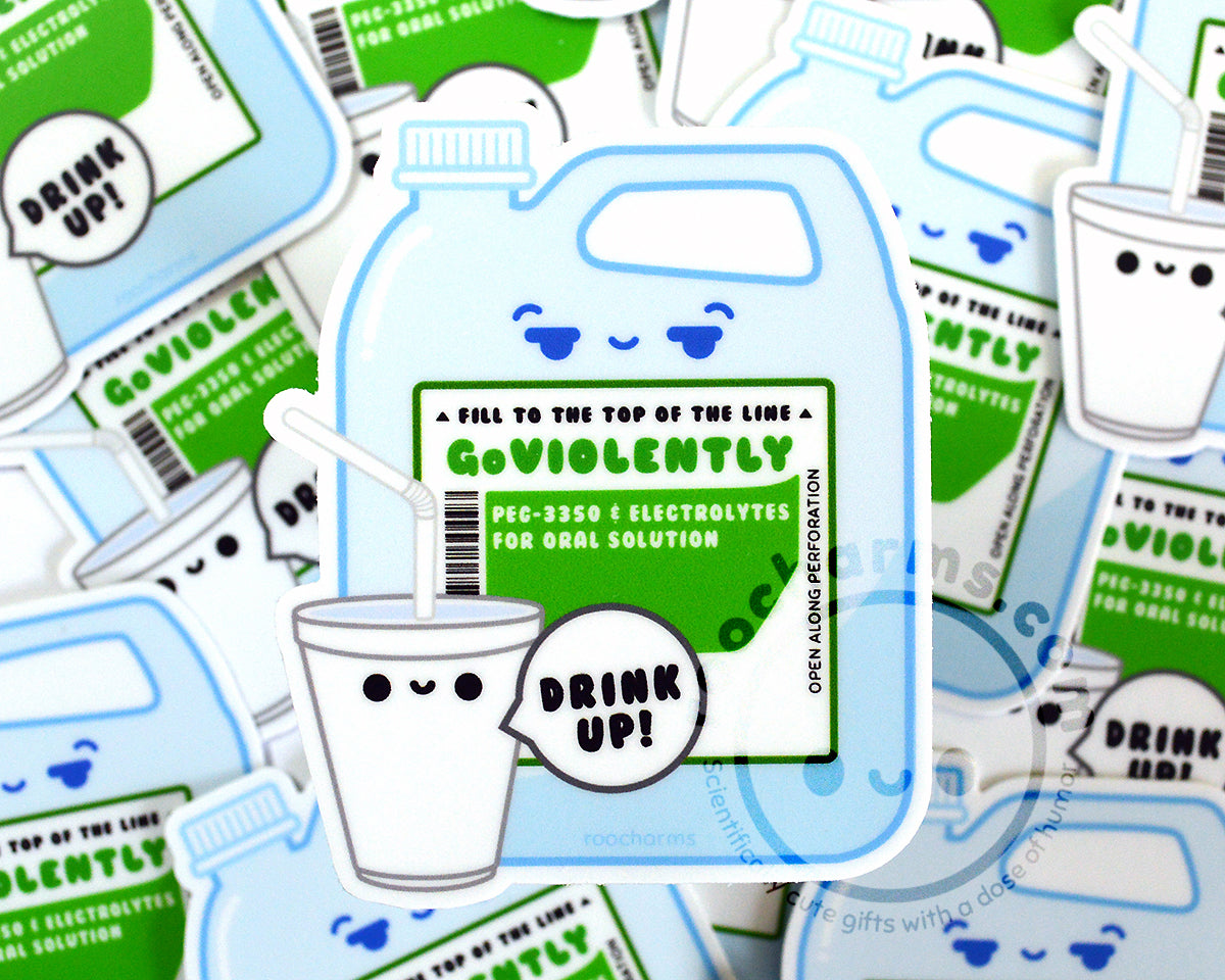 GoViolently Vinyl Sticker