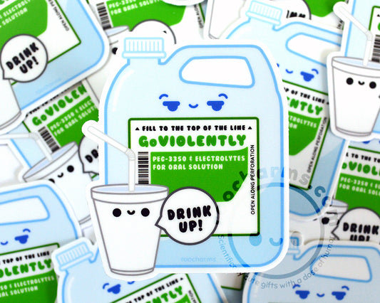 GoViolently Vinyl Sticker