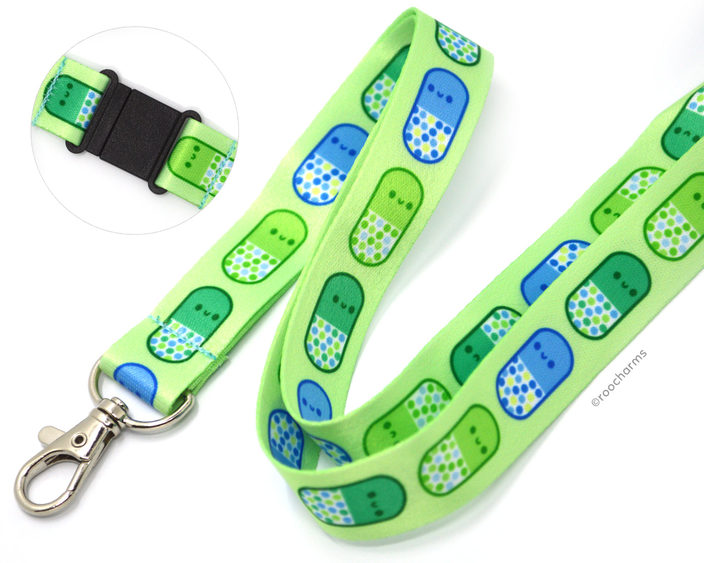 Happy Pills Lanyard