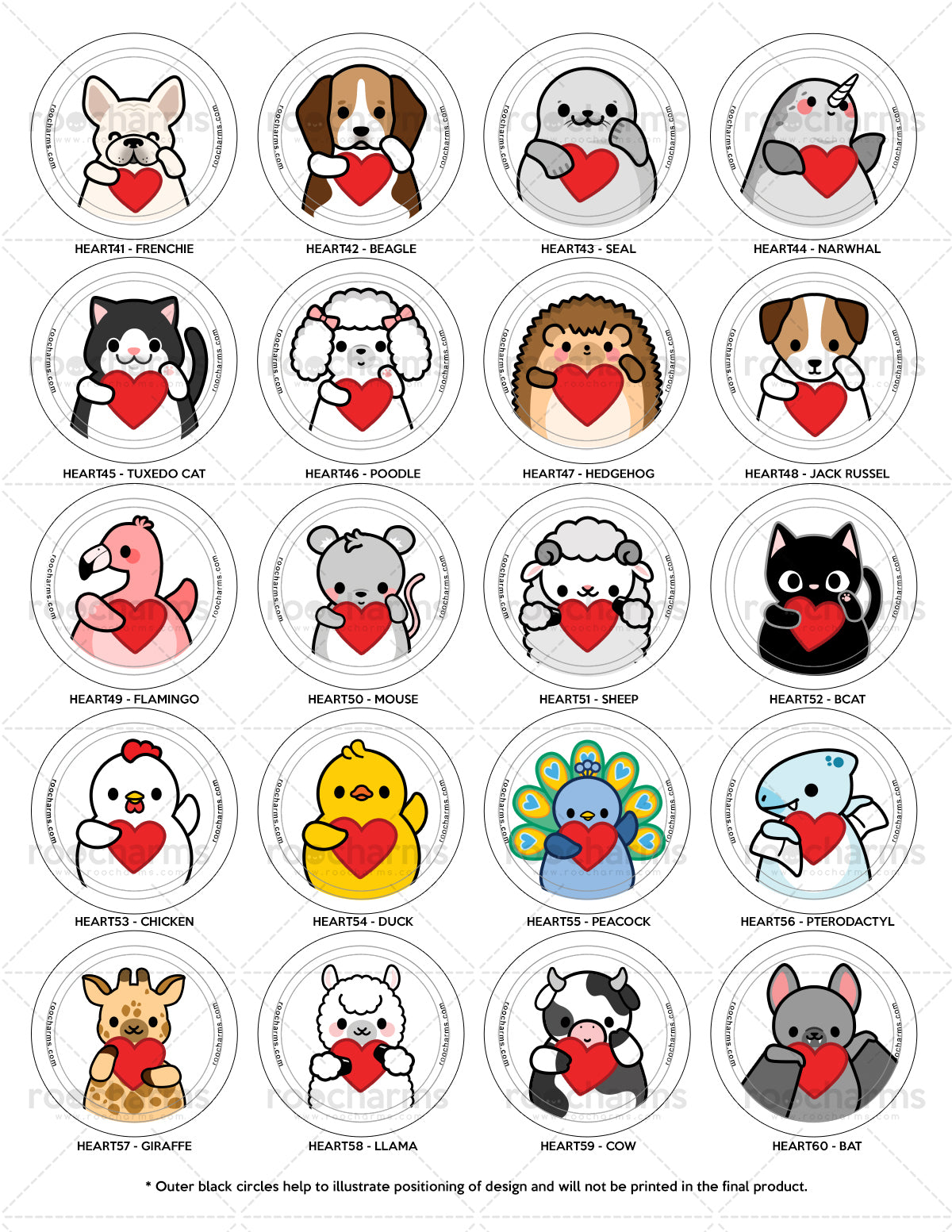 Heart Badge Reel