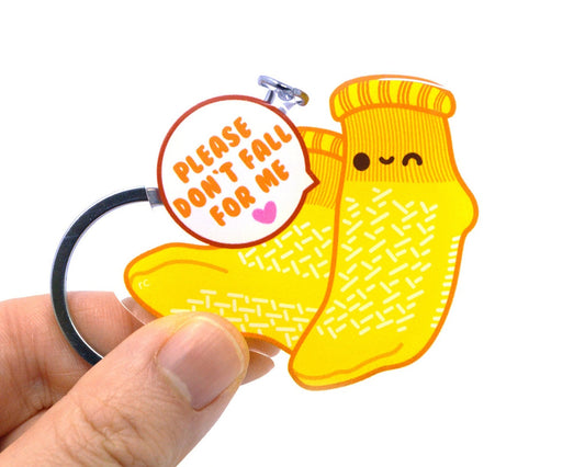 Don't Fall For Me Keychain