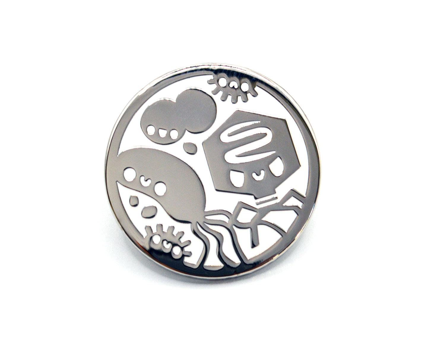 Microbiology Enamel Pin
