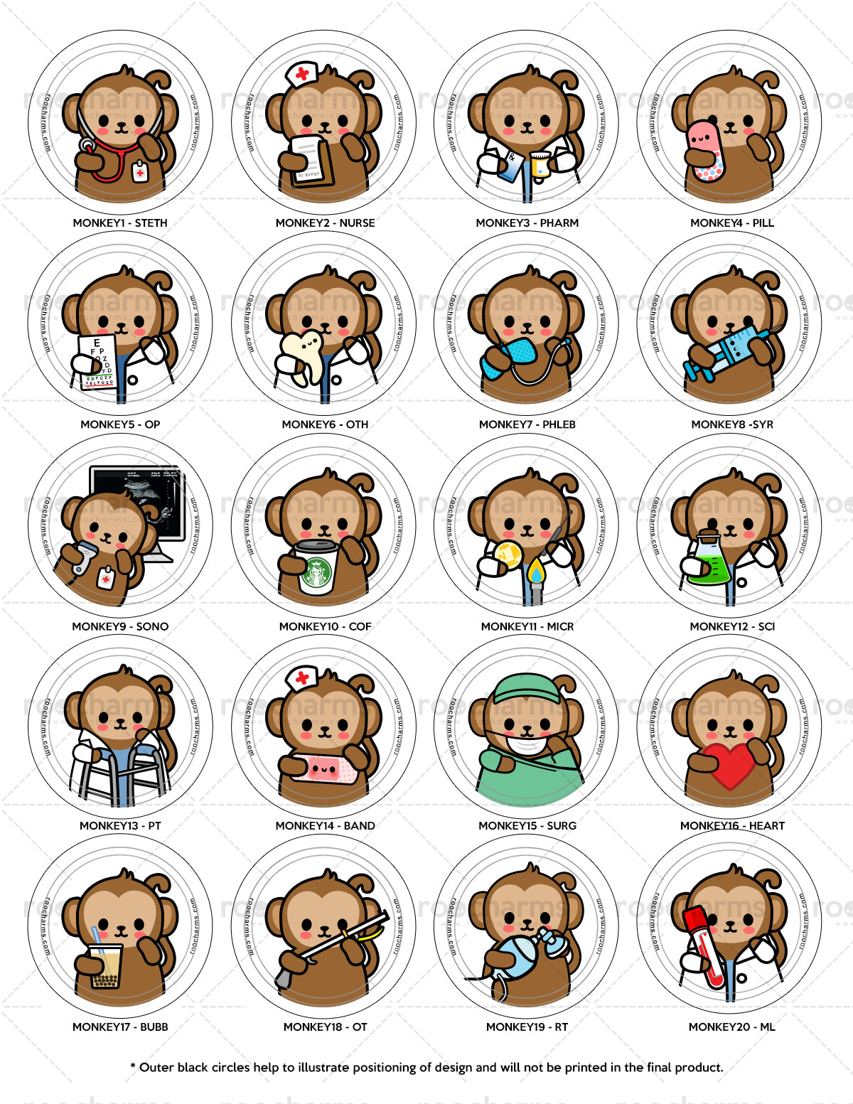 Monkey Badge Reel