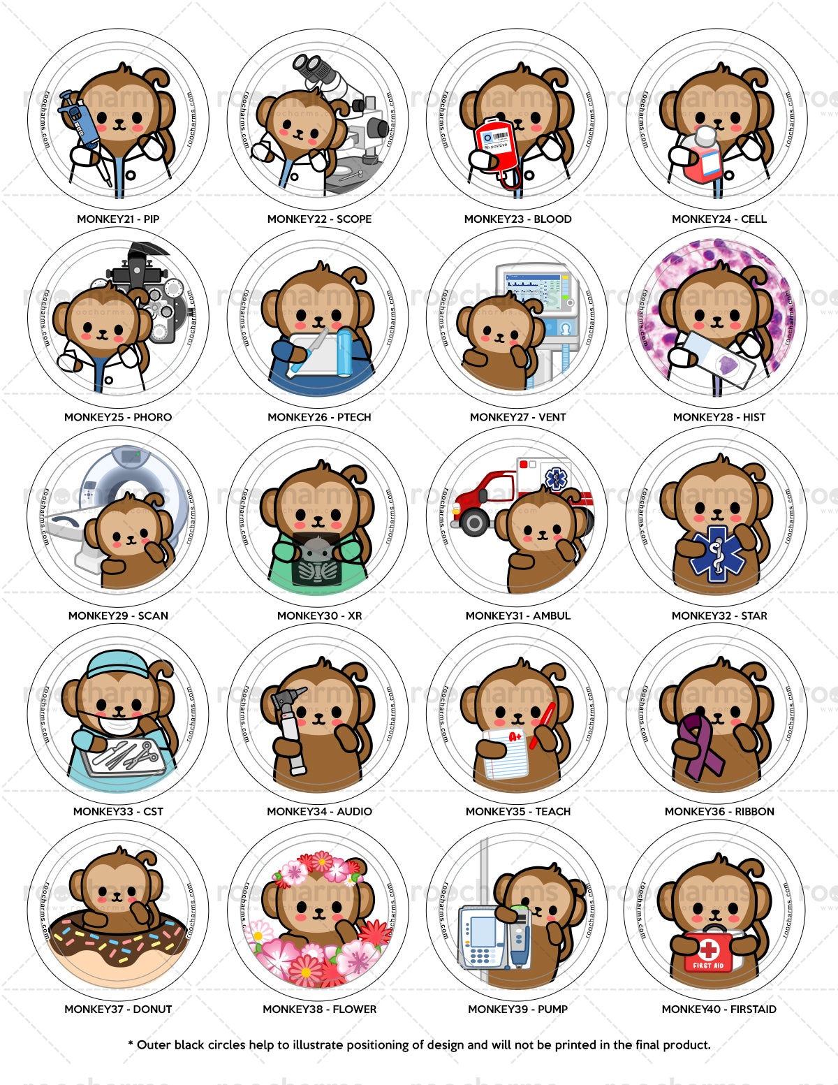 Monkey Badge Reel