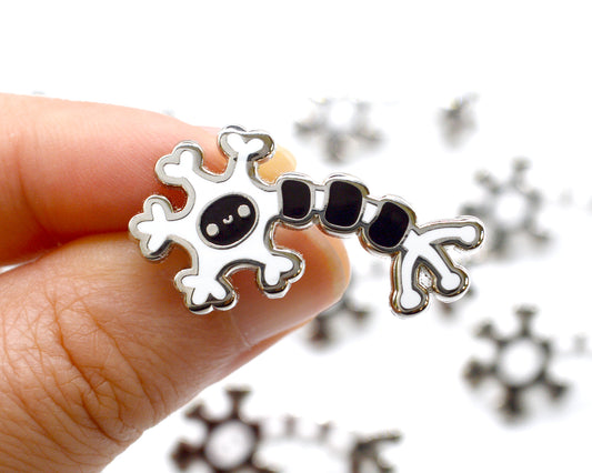 Neuron Enamel Pin