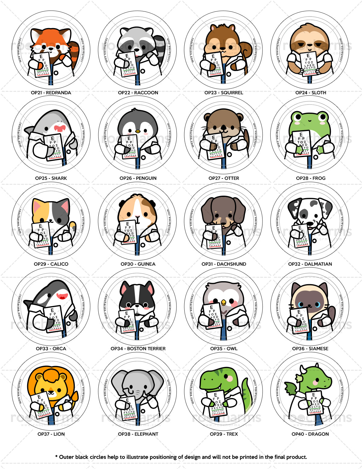 Ophthalmologist Badge Reel