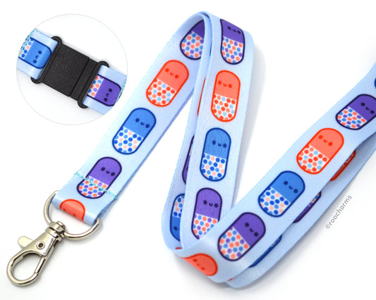 Happy Pills Lanyard