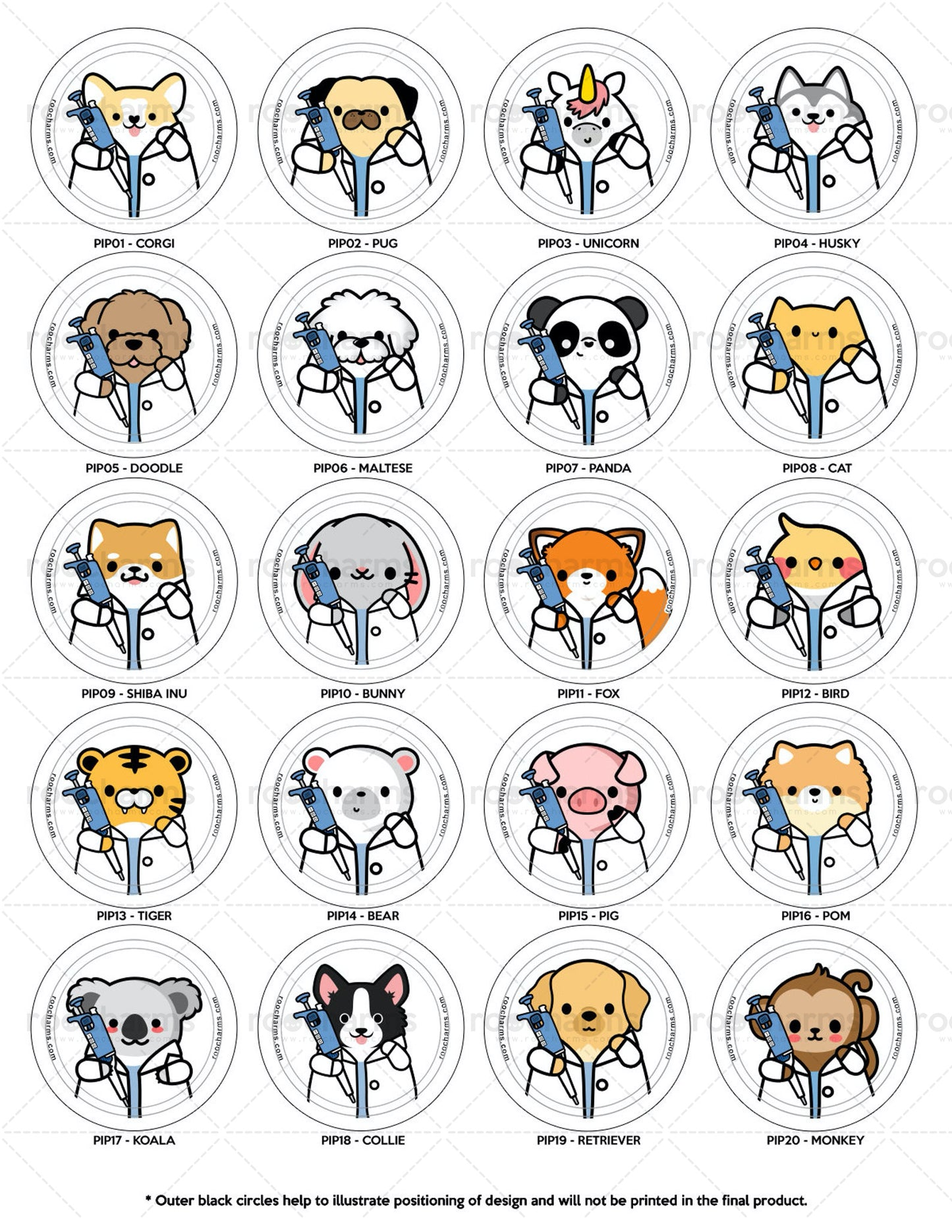 Pipette Badge Reel