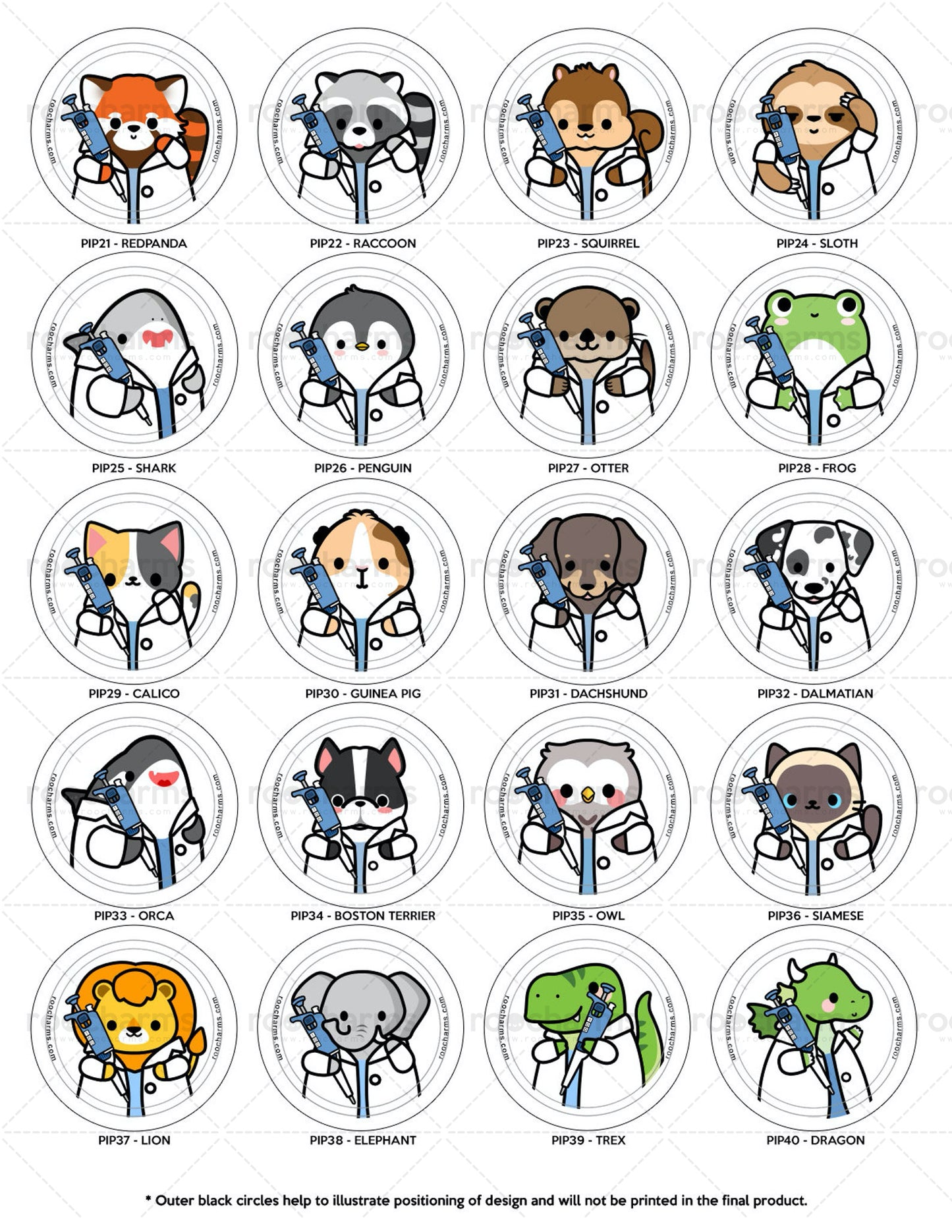 Pipette Badge Reel