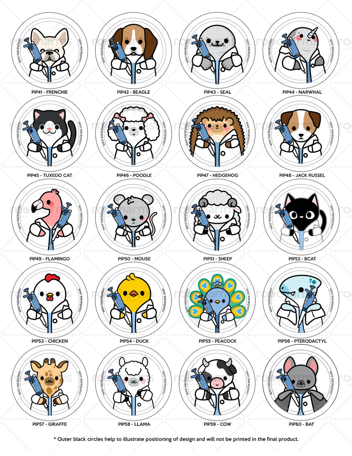 Pipette Badge Reel