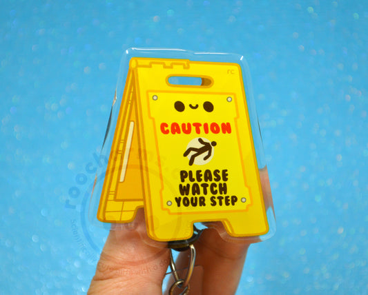 Watch Your Step Badge Reel