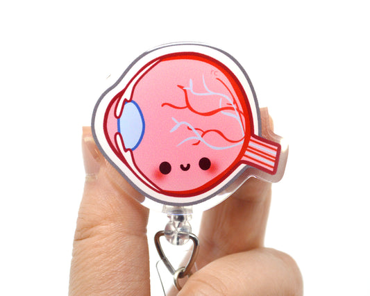 Eye Acrylic Badge Reel