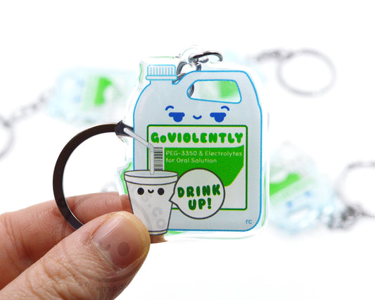 GoViolently Keychain