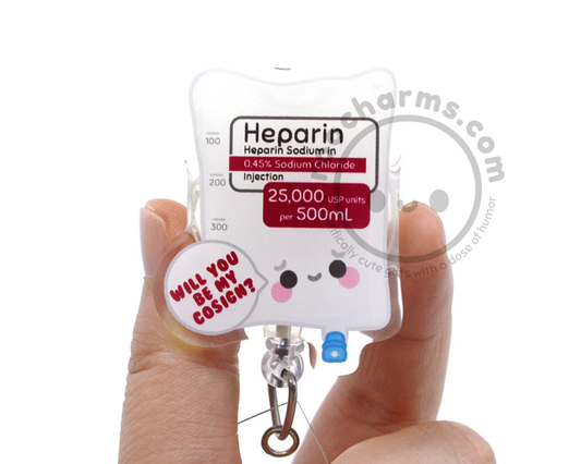 Be My Cosign Acrylic Badge Reel