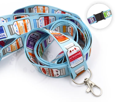 Medication Vial Lanyard