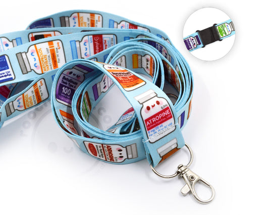 Medication Vial Lanyard