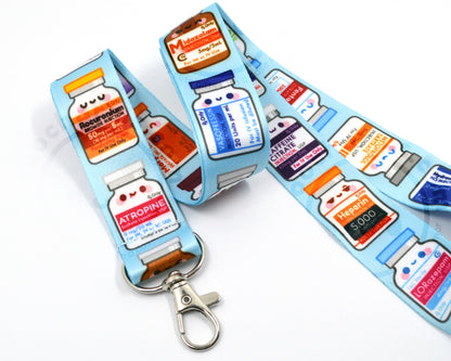 Medication Vial Lanyard