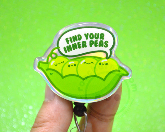 Find Your Inner Peas Badge Reel