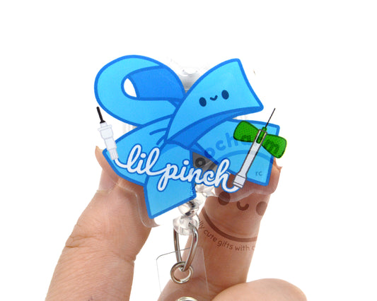 Little Pinch Acrylic Badge Reel