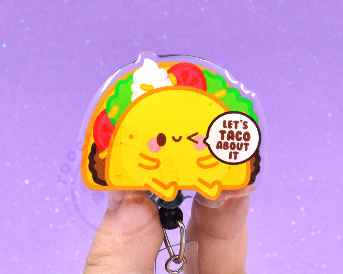 Let's Taco About It Badge Reel