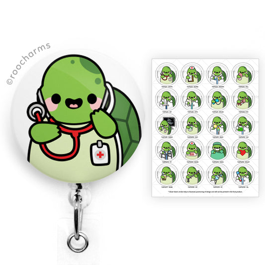 Turtle Badge Reel