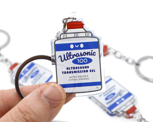 Ultrasound Gel Keychain