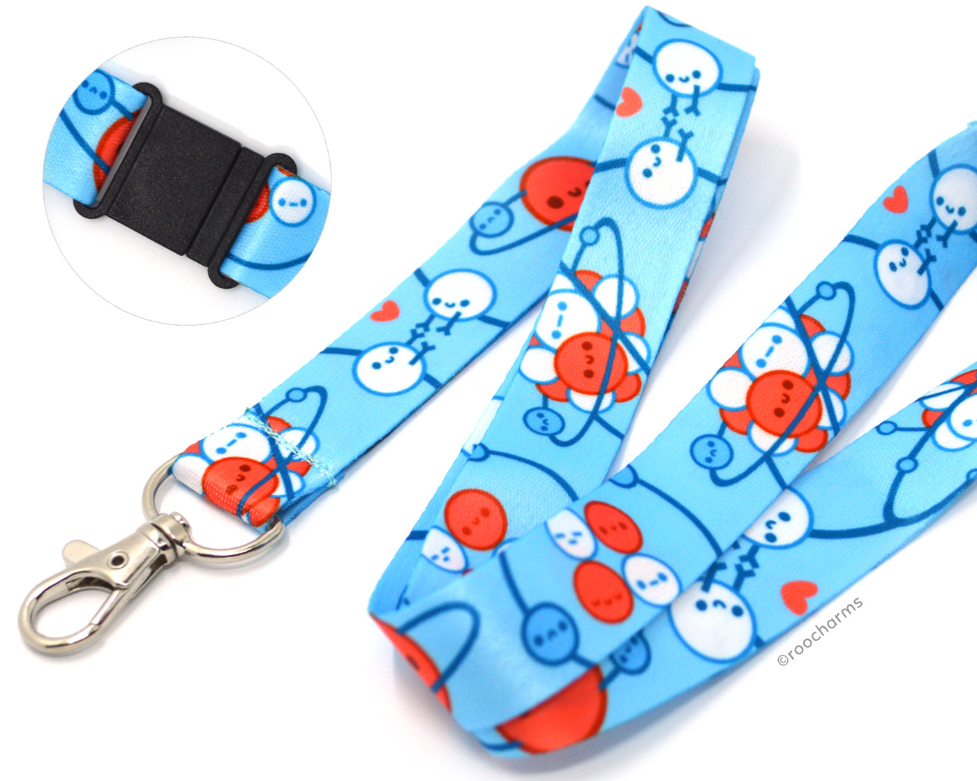 Chemistry Atom Lanyard