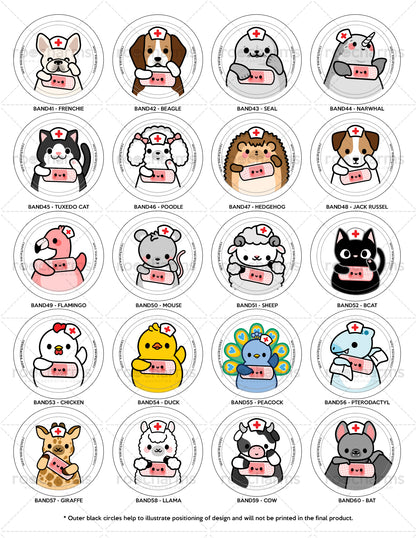 Bandage Animals Ornament