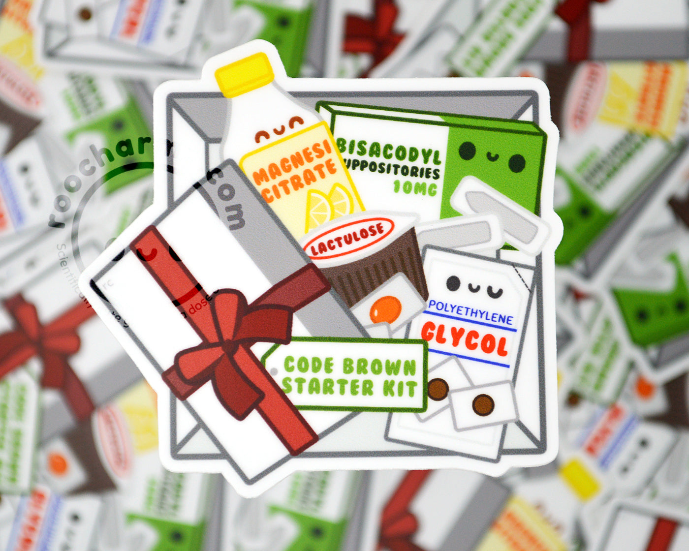 Code Brown Starter Kit Vinyl Sticker – roocharms