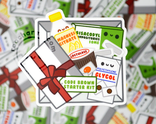 Code Brown Starter Kit Vinyl Sticker