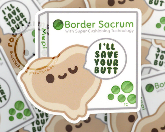 I'll Save Your Butt Vinyl Sticker