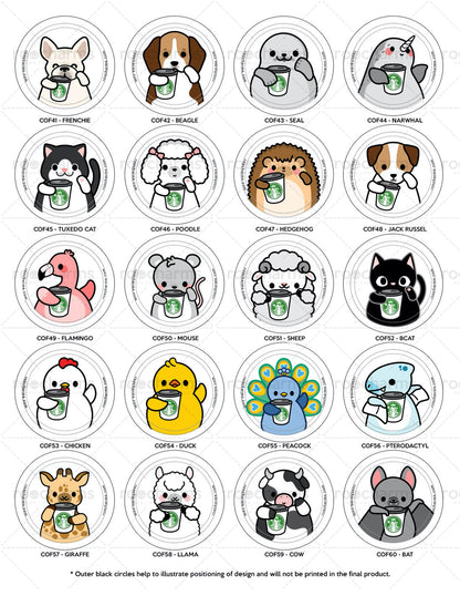 Coffee Animals Coffee Mug