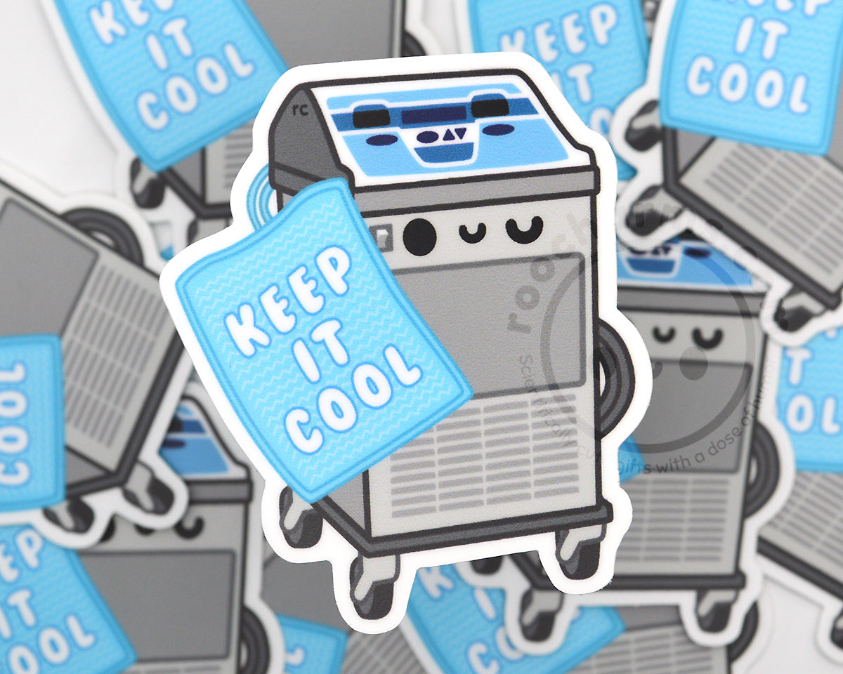 Keep It Cool Vinyl Sticker