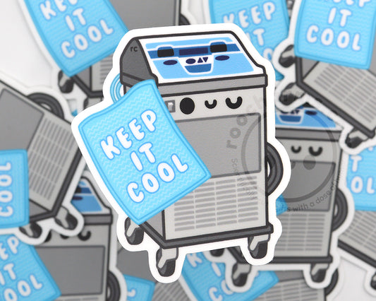 Keep It Cool Vinyl Sticker