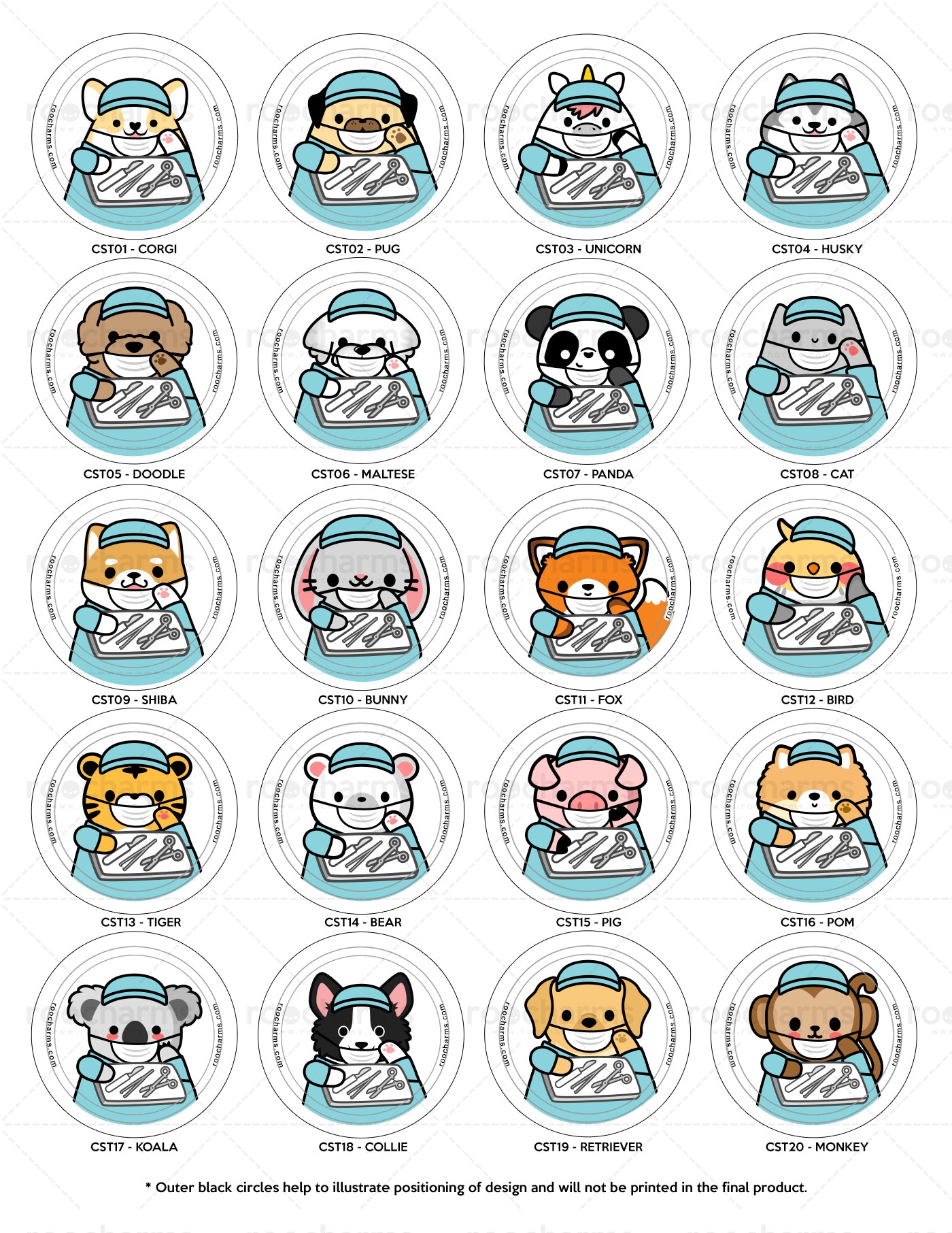 Surgical Tech Animals Coffee Mug