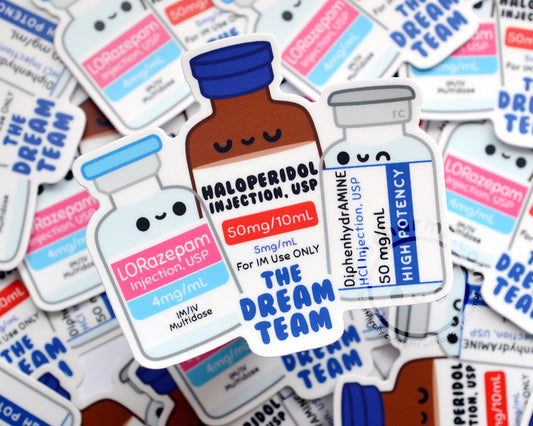 The Dream Team (ED) Vinyl Sticker