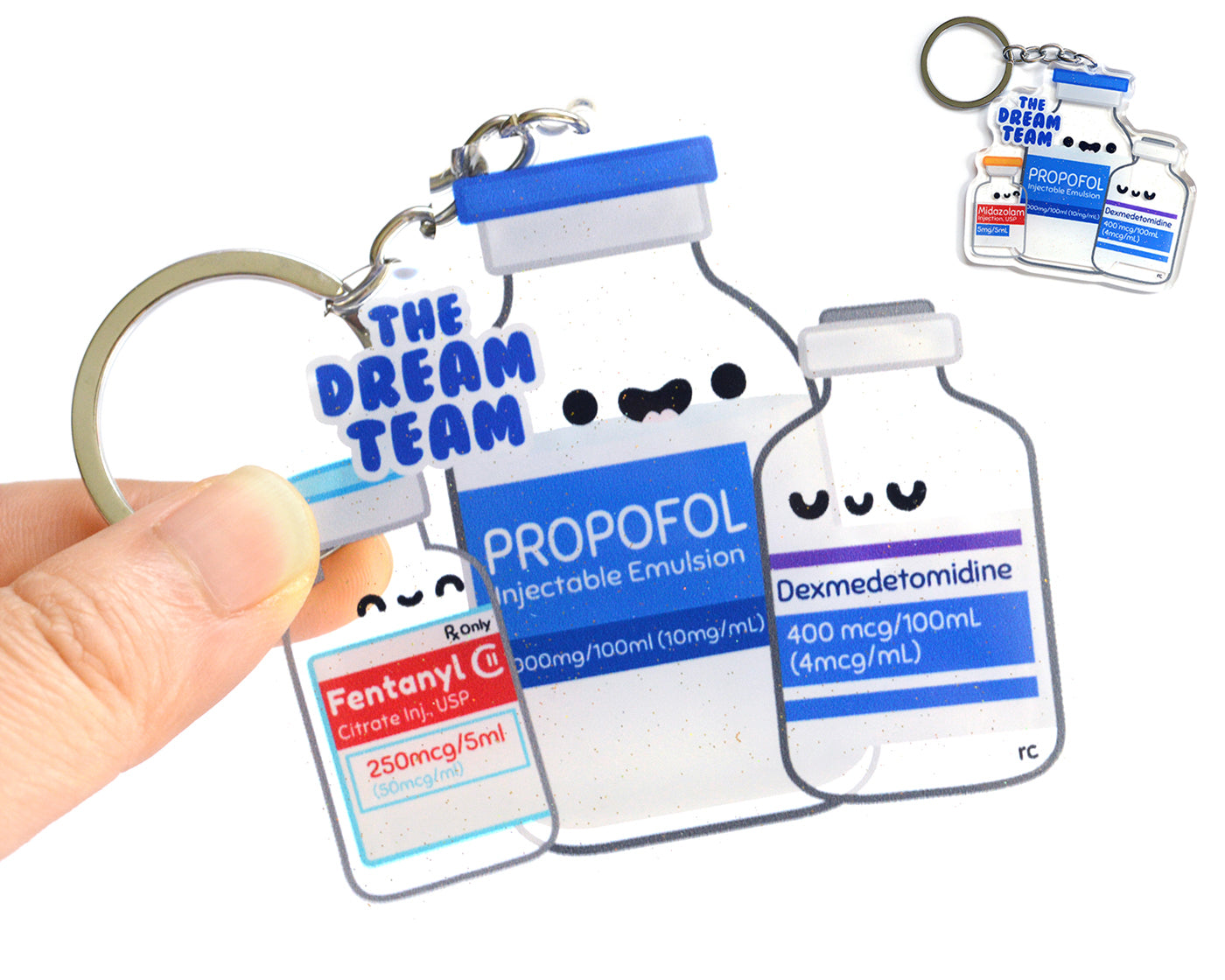 Dream Team Keychain