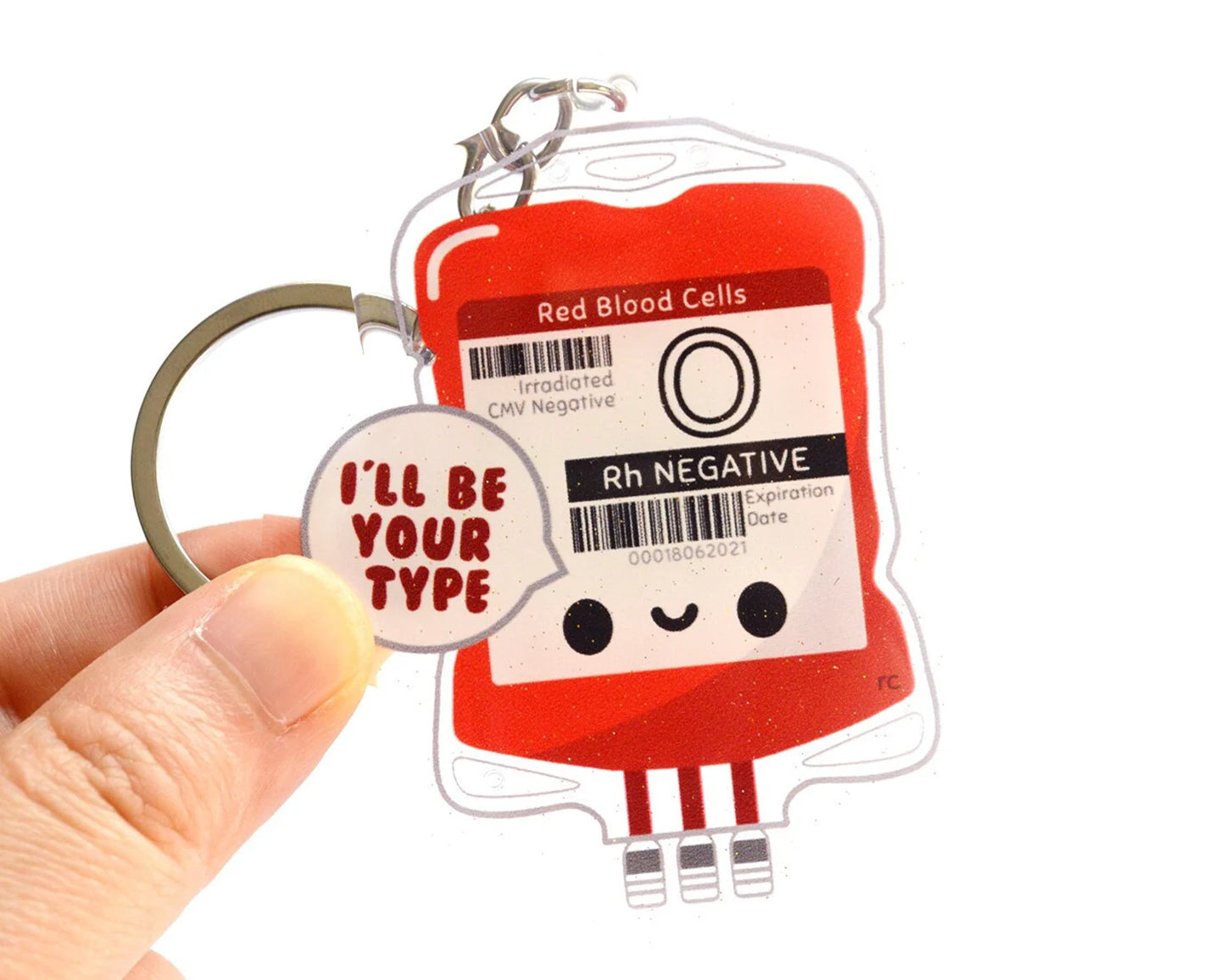 I'll Be Your Type Keychain