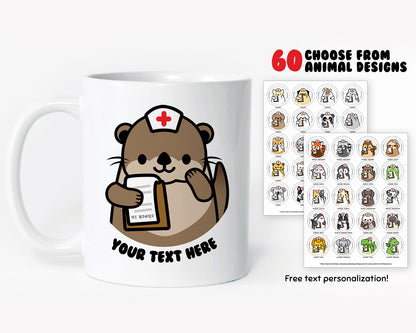 Nurse Animals Coffee Mug