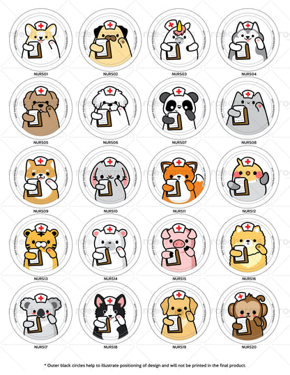 Nurse Animals Ornament