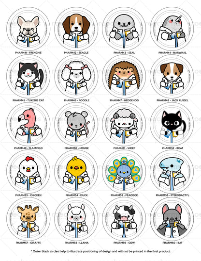 Pharmacy Animals Ornament