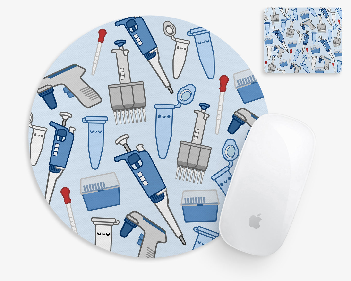 Happy Pipettes Mouse Pad