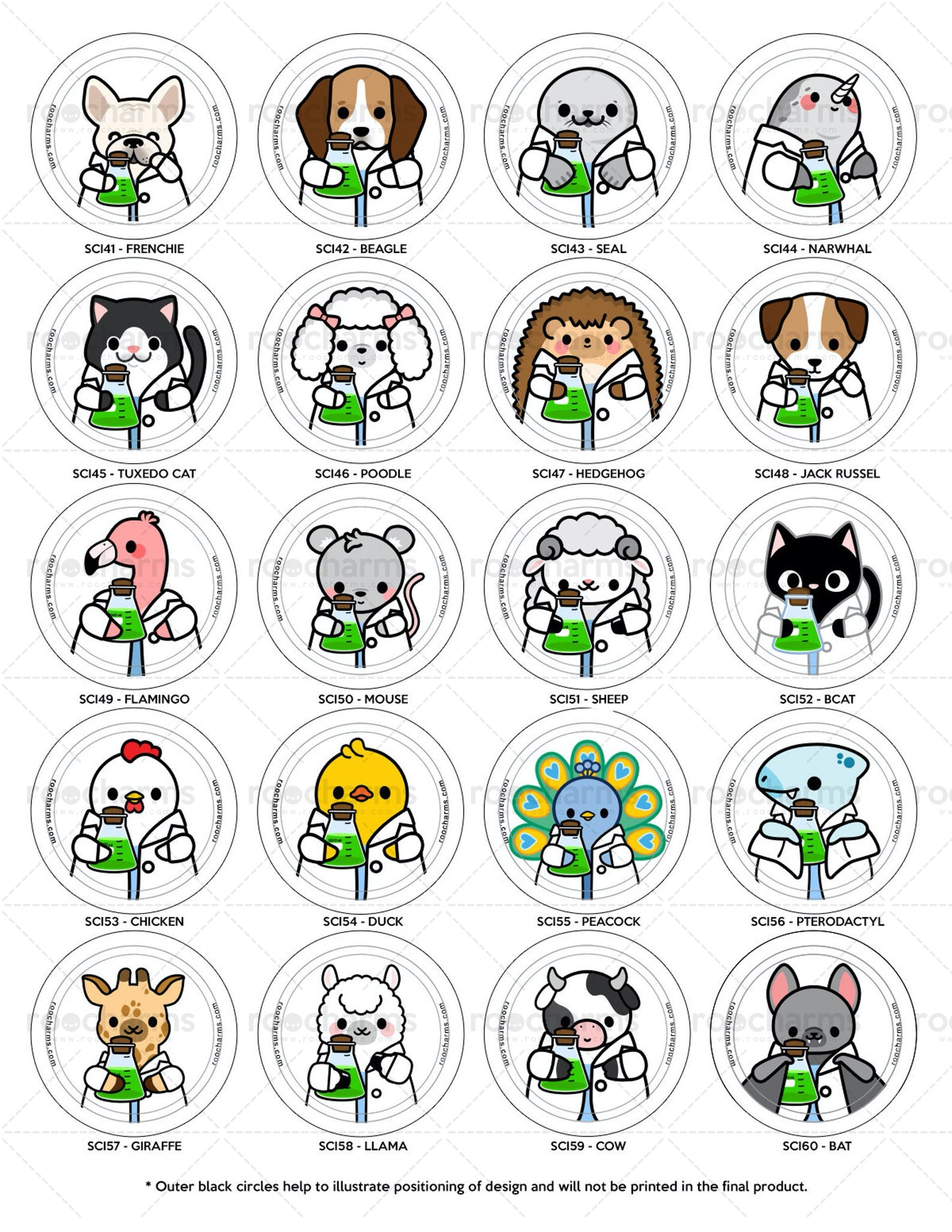 Science Animals Ornament